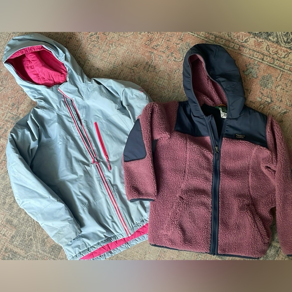 LL Bean Girls Fall and Winter Jackets